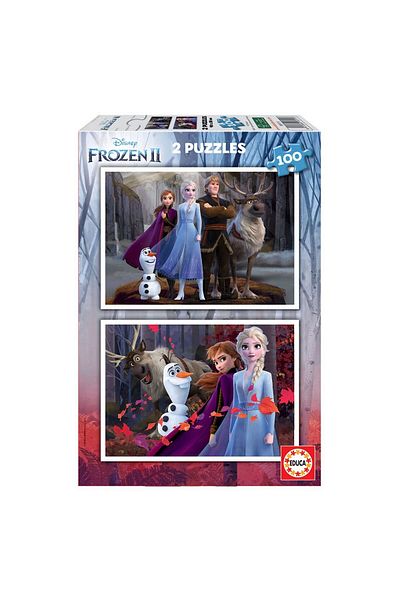 EDUCA Puzzle - Frozen 2, 2x100 piese