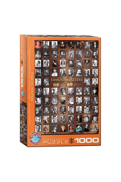 Eurographics Puzzle Eurographics - Famous Writers, 1000 pieces