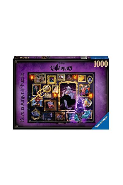RAVENSBURGER Puzzle Ravensburger - Disney Villainous, Ursula, 1000 pieces