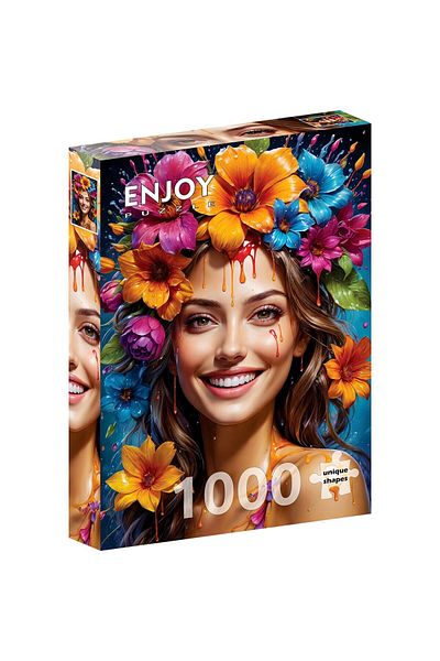 Enjoy Puzzle 1000 pieces ENJOY - Flower Girl (Enjoy-2148)