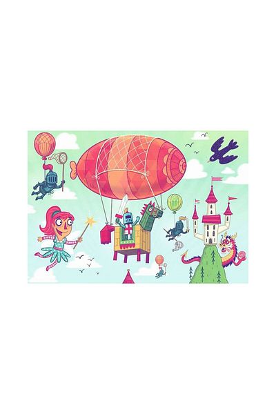 RAVENSBURGER Puzzle 2x24 pieces Ravensburger - Royal Party