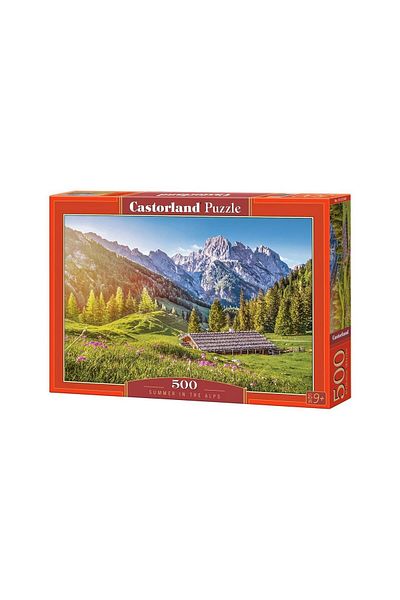 Castorland Puzzle Castorland - Summer In The Alps, 500 pieces