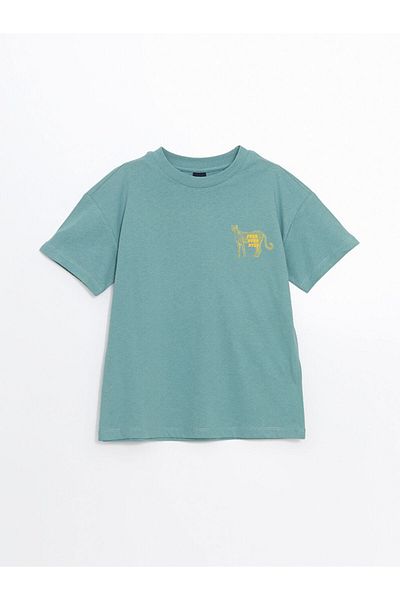 LC Waikiki Νέα σεζόν Crew Neck Boy's Tisort - S5IU44Z4
