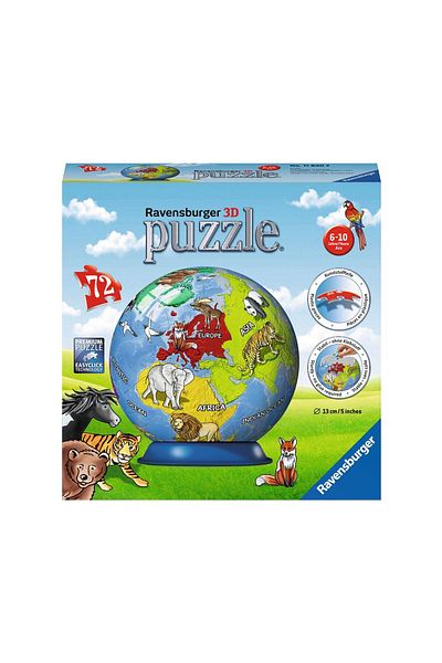 RAVENSBURGER Ravensburger globe puzzle - Globe, 72 pieces