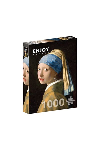 Enjoy Puzzle 1000 pieces Enjoy - Johannes Vermeer: ​​Girl with a Pearl Earring