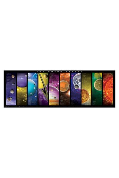 Eurographics Eurographics panoramic puzzle - The Solar System, 1000 pieces