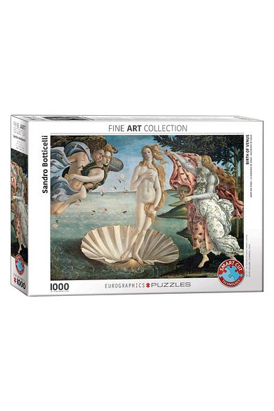 Eurographics Puzzle Eurographics - Sandro Botticelli: The Birth of Venus, 1000 pieces