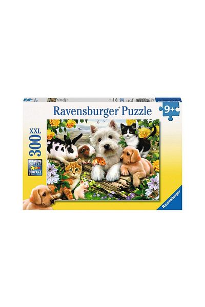 RAVENSBURGER Ravensburger Puzzle - Friendly Animals, 300 pieces