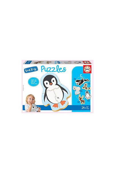 EDUCA Educa Puzzle - North Pole, 3/3/4/4/5 pieces
