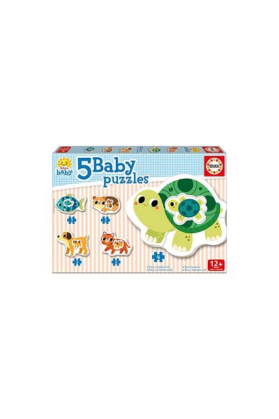 EDUCA Educa Puzzle - Pets, 2/2/3/3/4 pieces