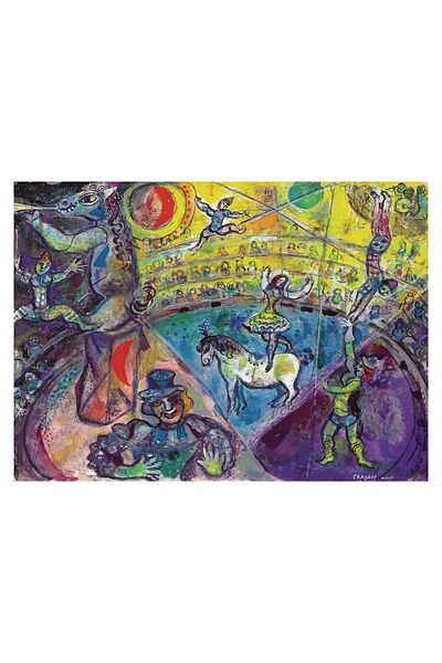 Eurographics Puzzle Eurographics - Marc Chagall: The Circus Horse, 1000 pieces