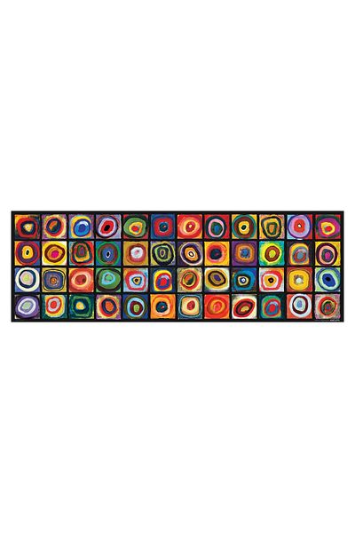Eurographics Eurographics panoramic puzzle - Vassily Kandinsky: Color Square, 1000 pieces