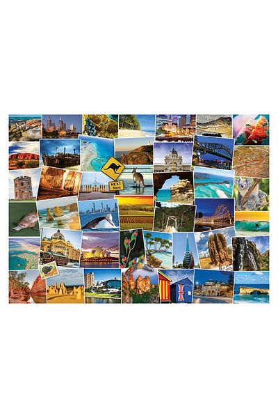 Eurographics Eurographics Puzzle - Globetrotter Australia, 1000 pieces