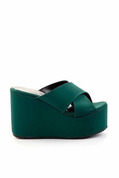 Bambi Green Women's Slippers K04534020104