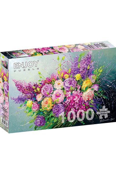 Enjoy Puzzle 1000 pieces ENJOY - A Bouquet of Roses for Her