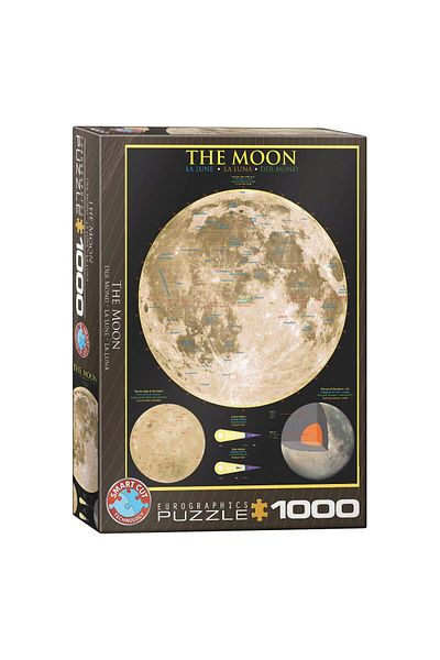 Eurographics Puzzle Eurographics - Der Mond, 1000 pieces