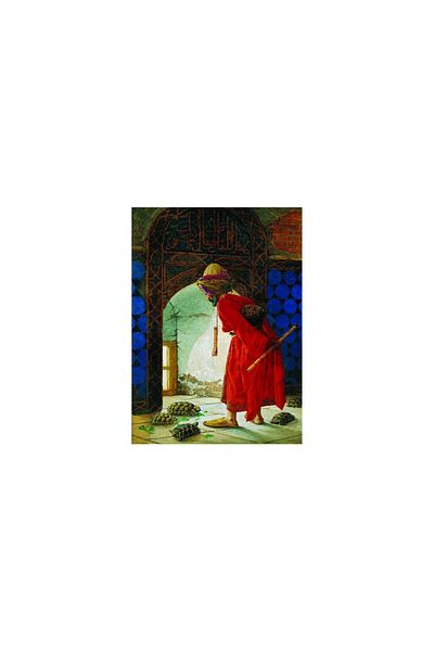 Gold Puzzle Puzzle Gold Puzzle - Osman Hamdi Bey: The Turtle Trainer, 1000 piese