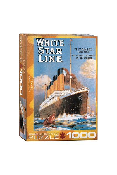 Eurographics Eurographics Puzzle - Titanic, 1000 pieces
