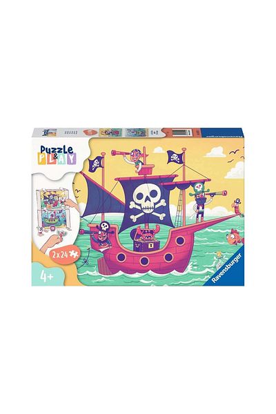 RAVENSBURGER Puzzle 2x24 pieces Ravensburger - Pirate Ship