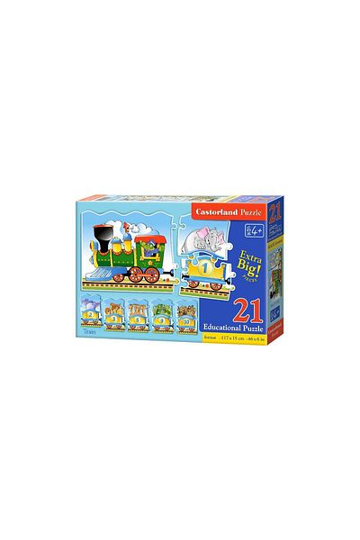 Castorland Castorland Educational Puzzle - Train