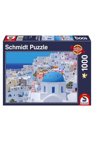 Schmidt Schmidt Puzzle - Santorini, Cyclades, 1000 pieces