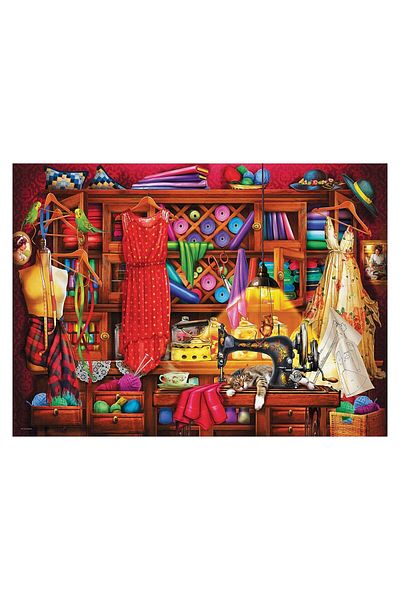 Eurographics Puzzle Eurographics - Sewing Room, 1000 pieces