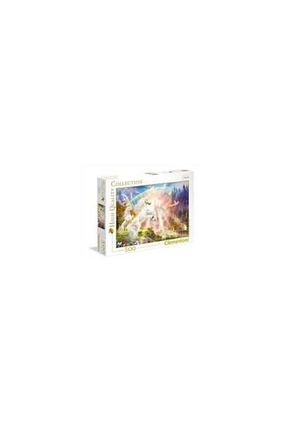 CLEMENTONI Puzzle Clementoni - Unicorns in the sunrise, 500 pieces