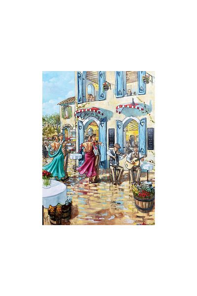 Anatolian Puzzle 1000 pieces - Street Dancers