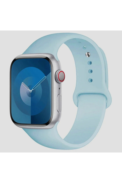 Choice80 سوار رياضي من السيليكون الأخضر الرذاذي لساعة اليد، متوفر بأحجام 38 م...