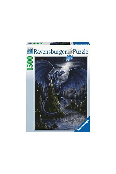RAVENSBURGER Ravensburger 1500 piece puzzle - Black Dragon
