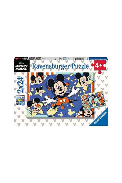 RAVENSBURGER Puzzle 2x24 piese Ravensburger - Mickey