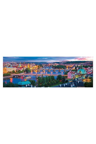Eurographics Eurographics panoramic puzzle - Prague Czech Republic, 1000 pieces