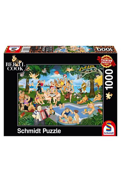 Schmidt Schmidt Puzzle - Beryl Cook: Summer Party, 1000 pieces