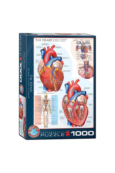 Eurographics Puzzle Eurographics - The Heart, 1000 pieces