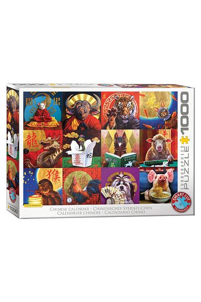 Eurographics Puzzle 1000 pieces Eurographics - Chinese Calendar