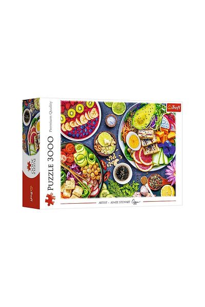 Trefl Puzzle 3000 piese Trefl - Buddha Bowl