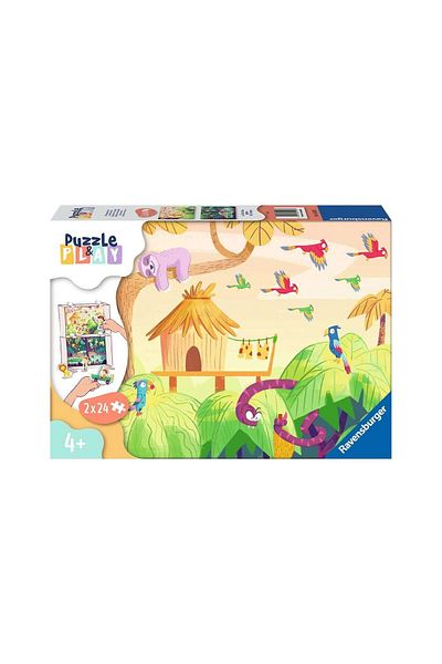 RAVENSBURGER Puzzle 2x24 pieces Ravensburger - Jungle Expedition