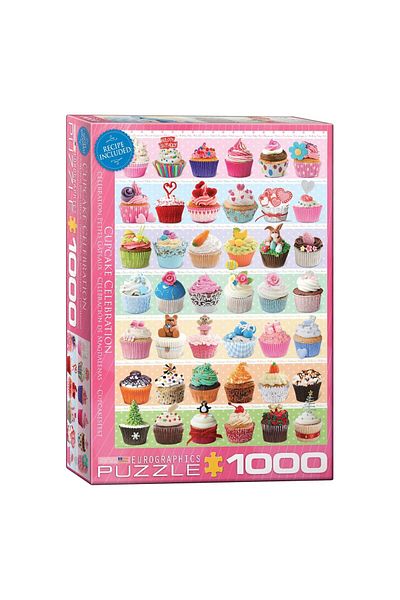 Eurographics Puzzle Eurographics - Cupcake Celebration, 1000 piese