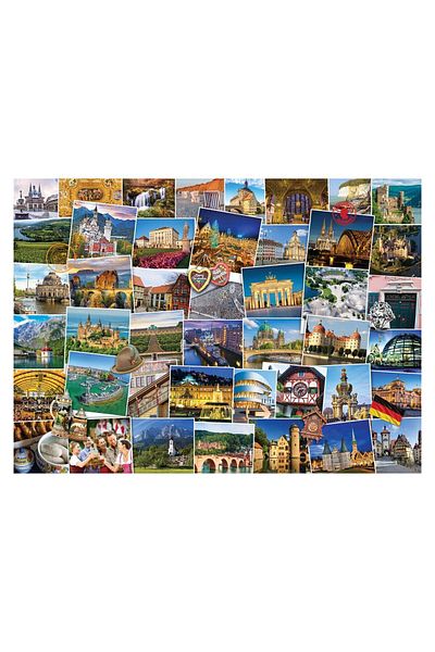 Eurographics Puzzle Eurographics - Globetrotter Germany, 1000 pieces