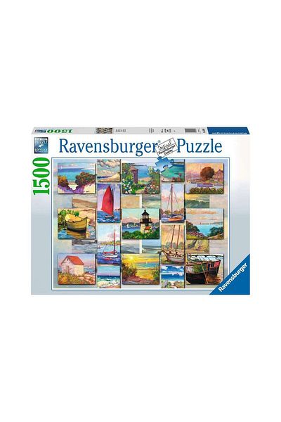 RAVENSBURGER Ravensburger Puzzle - Pictures on the Coast, 1500 pieces
