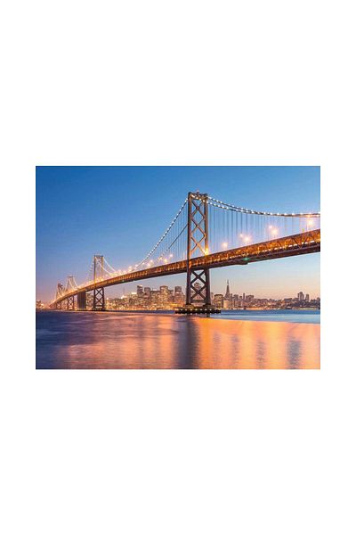 RAVENSBURGER Ravensburger Puzzle - San Francisco, 1000 pieces