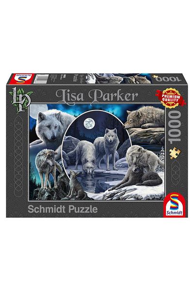 Schmidt Puzzle Schmidt - Lisa Parker: Magnificent Wolves, 1000 pieces