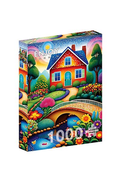 Enjoy Puzzle 1000 pieces ENJOY - House of Colors (Enjoy-2153)