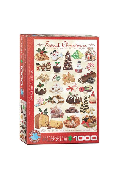 Eurographics Puzzle Eurographics - Weihnachtseinladung, 1000 pieces