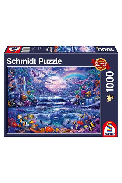 Schmidt Schmidt Puzzle - Moonlight Oasis, 1000 pieces