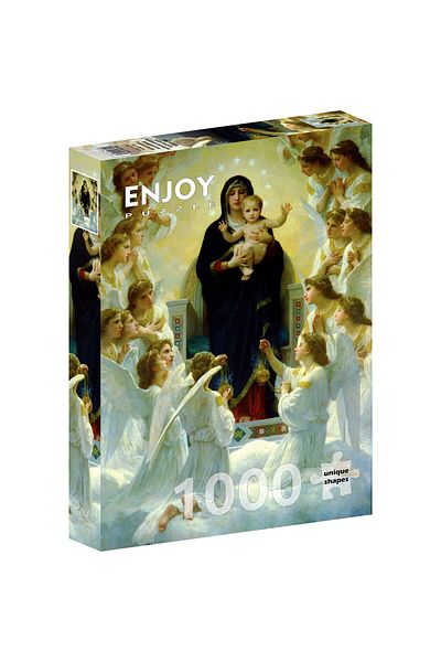 Enjoy Puzzle 1000 pieces Enjoy - William Bouguereau: The Virgin With Angels