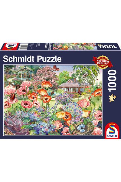 Schmidt Puzzle 1000 pieces - Blooming Garden