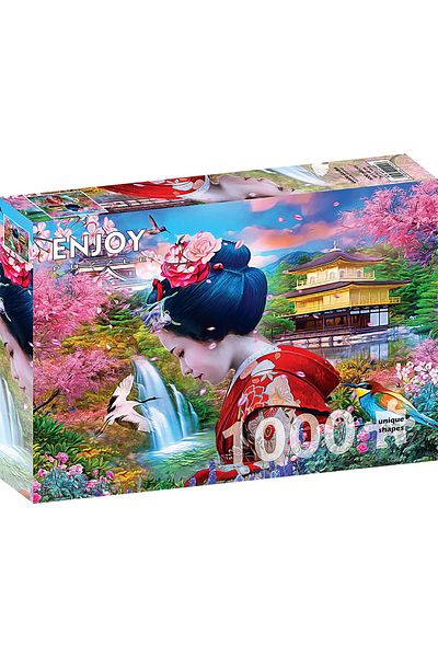 Enjoy Puzzle 1000 pieces ENJOY - Geisha Garden (Enjoy-2191)