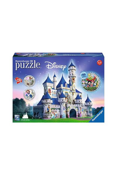 RAVENSBURGER Ravensburger 3D puzzle - Disney Castle, 216 pieces
