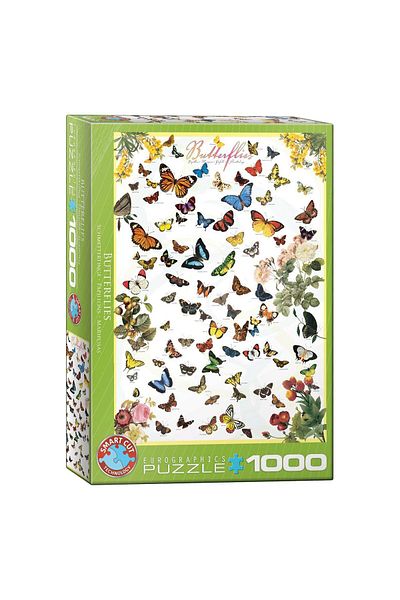 Eurographics Puzzle Eurographics - Butterflies, 1000 pieces